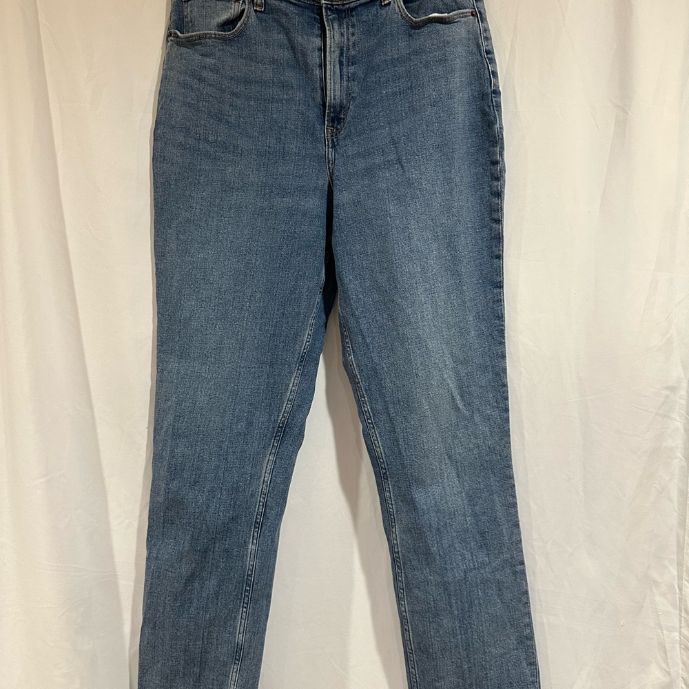 Abercrombie & Fitch Blue Straight Leg Jeans